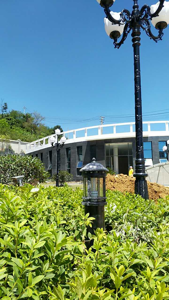 歐式庭院燈-黔西法院細節(jié)圖